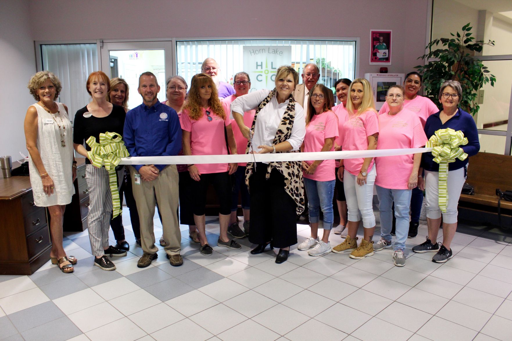 Connie's Custom Cleaning ribbon cutting